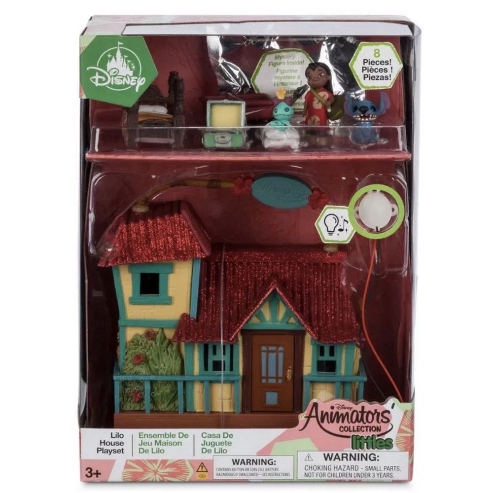Lilo & Stitch Littles Animators' Collection Lilo House Micro Playset Retired